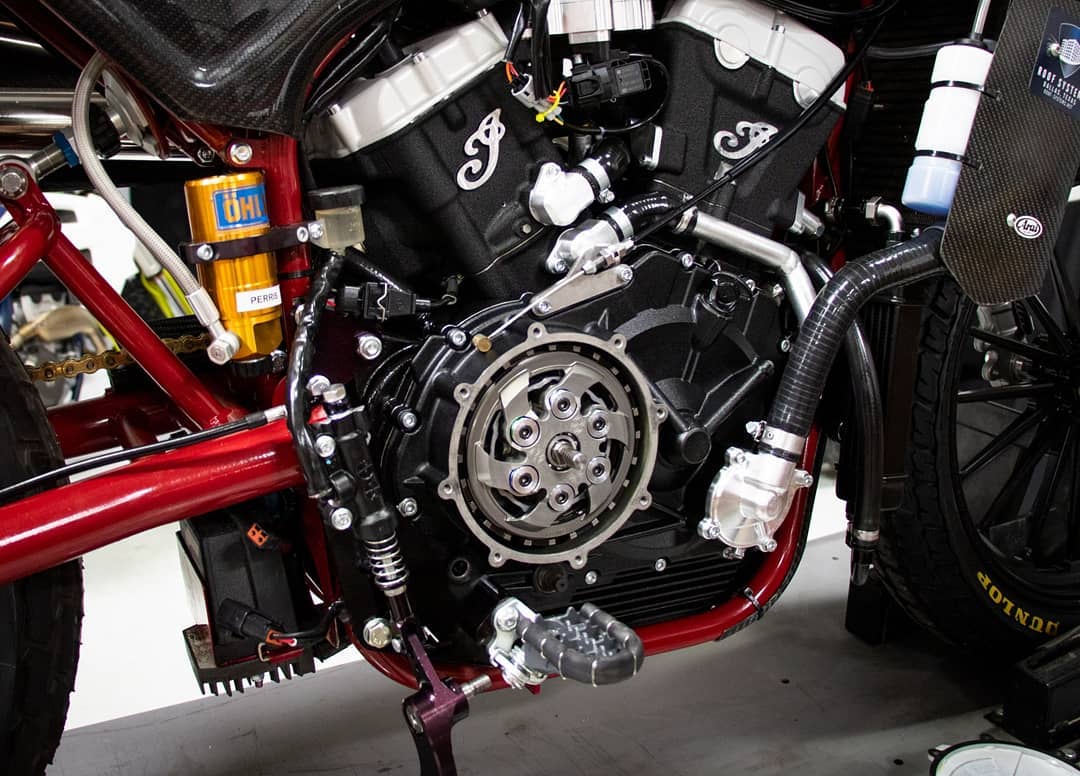 Indian Scout Rekluse clutch